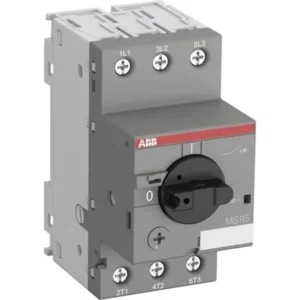 Disjuntor Partida Manual Motor Termomagnetico 690 Vca Corrente deDisparo 4,0...6,3 A Tripo ABB
