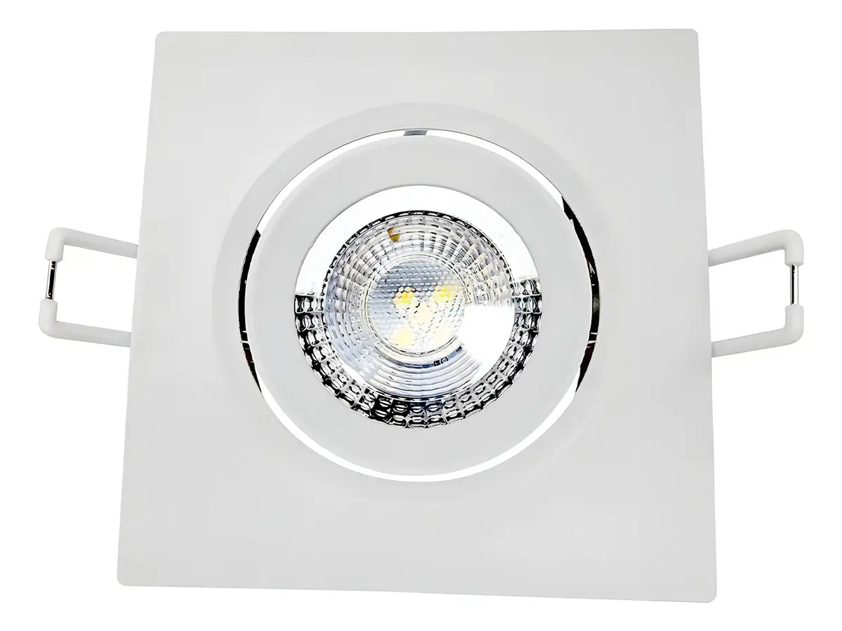SPOT LED 7W 2700K BQ QUADRADO AVANT