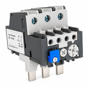 Rele de Sobrecarga Termica Bimetalico 1NA 1NF Ajuste 29-42A Classe deDisparo 10A AX50-AX80 ABB